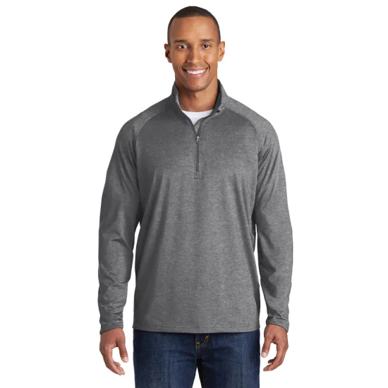Sport-Tek® Tall Sport-Wick® Stretch 1/2-Zip Pullover 9 Sport-Tek® Tall Sport-Wick® Stretch 1/2-Zip Pullover - Image 9