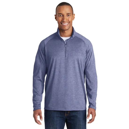 Sport-Tek® Tall Sport-Wick® Stretch 1/2-Zip Pullover 1 Sport-Tek® Tall Sport-Wick® Stretch 1/2-Zip Pullover