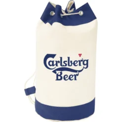 Drawstring Canvas Tote Bag