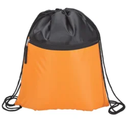 Drawstring Sports Bag With Zip Pocket -Travel Storage Store lm kt7306 6 550x550.jpg
